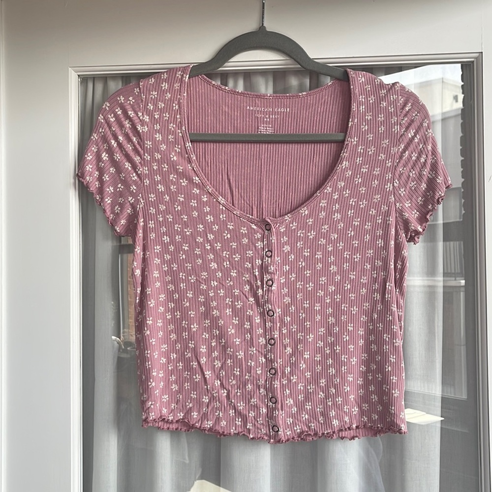 American Eagle soft & sexy rib